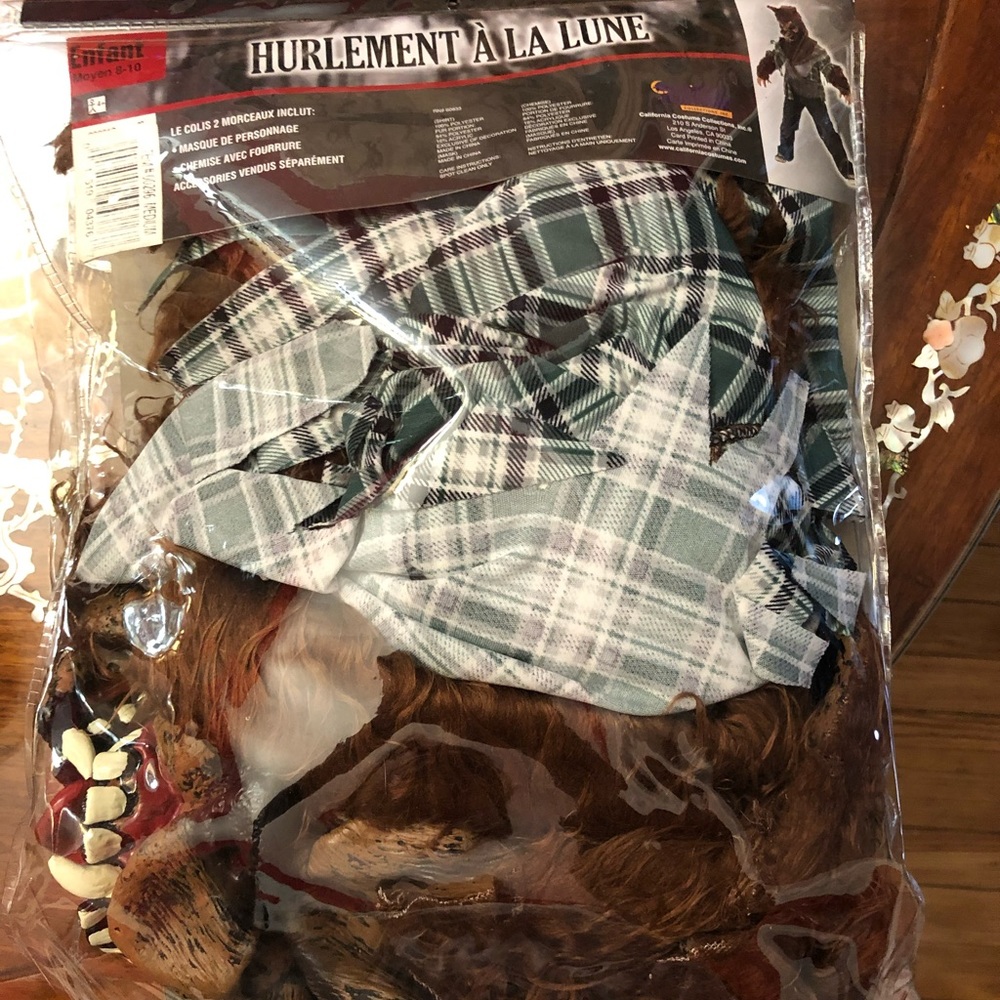 COPY - Kids werewolf costume